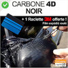 vinyl Carbone 4D noir